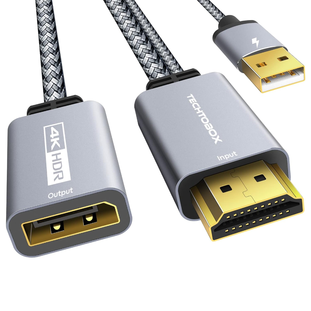 HDMI to DisplayPort Adapter 4K60Hz